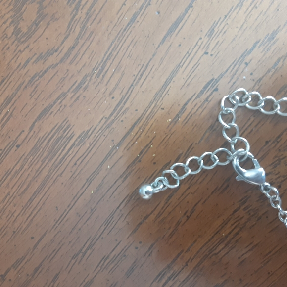 Peacock Feather Pendant Necklace - Picture 4 of 6